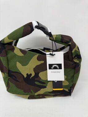 Camo Roll-Top Travel Bag - Green Camo